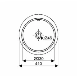 Geberit Vasque VariForm Ronde Ø 39 Cm Avec Trop Plein -Aqua Home Magasin variform 500744012 vasque ronde 33 cm avec trop plein 1