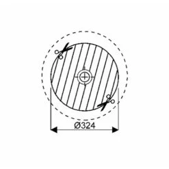 Geberit Vasque VariForm Ronde Ø 39 Cm Avec Trop Plein -Aqua Home Magasin variform 500744012 vasque ronde 33 cm avec trop plein 3