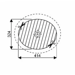 Geberit Vasque VariForm Ovale 48 Cm Avec Trop Plein 10 Geberit Vasque VariForm Ovale 48 Cm Avec Trop Plein -Aqua Home Magasin variform 500748012 vasque ovale 42 cm avec trop plein 3