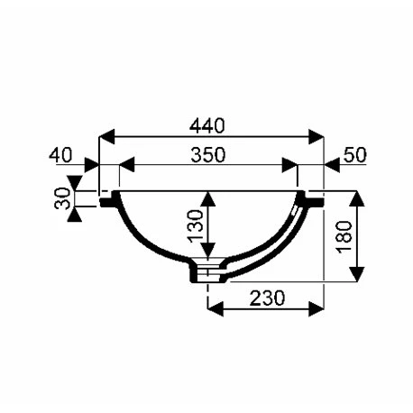 Geberit Vasque VariForm Rectangulaire 53 Cm Avec Trop Plein 4 Geberit Vasque VariForm Rectangulaire 53 Cm Avec Trop Plein – Image 2