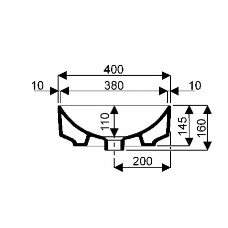 Geberit Vasque VariForm Ovale 55 Cm 5 Geberit Vasque VariForm Ovale 55 Cm – Image 3