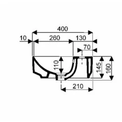 Geberit Vasque VariForm Oblongue 50 Cm Avec Trop Plein -Aqua Home Magasin variform 500775012 vasque oblongue 50 cm avec trop plein 2
