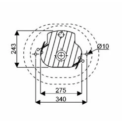 Geberit Vasque VariForm Oblongue 50 Cm Avec Trop Plein -Aqua Home Magasin variform 500775012 vasque oblongue 50 cm avec trop plein 3