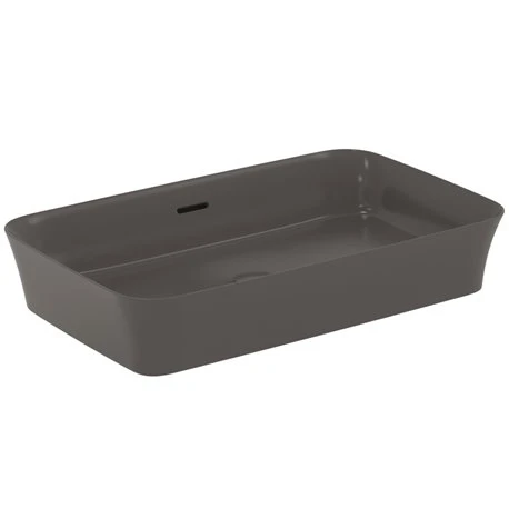 Ideal Standard Vasque Ipalyss Gris Ardoise 65x40 Cm Avec Trop Plein Et Sans Plage De Robinetterie 4 Ideal Standard Vasque Ipalyss Gris Ardoise 65x40 Cm Avec Trop Plein Et Sans Plage De Robinetterie – Image 2