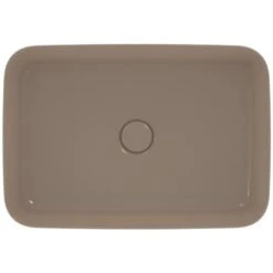 Ideal Standard Vasque Ipalyss Cachemire 55x38 Cm Sans Trop Plein Et Sans Plage De Robinetterie -Aqua Home Magasin vasque ipalyss e2076v4 cachemire 55x38 cm sans trop plein et sans plage de robinetterie 2