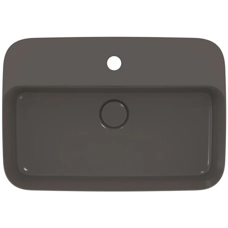 Ideal Standard Vasque Ipalyss Gris Ardoise 55x38 Cm Avec Trop Plein Et Avec Plage De Robinetterie 6 Ideal Standard Vasque Ipalyss Gris Ardoise 55x38 Cm Avec Trop Plein Et Avec Plage De Robinetterie – Image 4