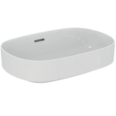 Ideal Standard Vasque Linda-X 55x38 Cm Blanc Brillant, Sans Trou Robinetterie, Avec Trop Plein 3 Ideal Standard Vasque Linda-X 55x38 Cm Blanc Brillant, Sans Trou Robinetterie, Avec Trop Plein