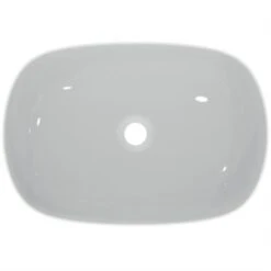 Ideal Standard Vasque Linda-X 55x38 Cm Blanc Brillant, Sans Trou Robinetterie, Sans Trop Plein -Aqua Home Magasin vasque linda x 55x38 cm blanc brillant sans trou robinetterie sans trop plein 3