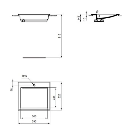 Vasque Matura 59,5x53 Cm 4 Vasque Matura 59,5x53 Cm – Image 2