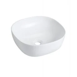 Vasque Olea Square 410x410 Mm Sans Trop Plein