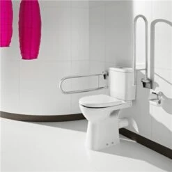 Roca WC à Poser Access Abattant Frein De Chute, 38x67x86,5 Cm -Aqua Home Magasin wc access a341230000 a342236000 2