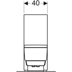 Geberit WC à Poser AquaClean Maïra Classic Sans Bride 4-6 Litres