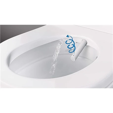 Geberit WC à Poser AquaClean Tuma Comfort Sans Bride Noir/verre 9 Geberit WC à Poser AquaClean Tuma Comfort Sans Bride Noir/verre – Image 7