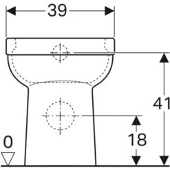 Geberit WC à Poser Renova Comfort Square Avec Bride 6 Litres 8 Geberit WC à Poser Renova Comfort Square Avec Bride 6 Litres -Aqua Home Magasin wc sur pied renova comfort square 218500000 sureleve semi carene 46x555x39 cm 2