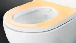 Geberit WC Suspendu AquaClean 4000 146.135.11.1 505x485x400 Mm Frein De Chute -Aqua Home Magasin wc suspendu aquaclean 4000 146135111 blanc alpin