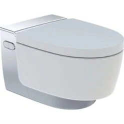 Geberit WC Suspendu AquaClean Maïra Comfort 146.218.21.1 590x395x380 Mm Chromé Brillant