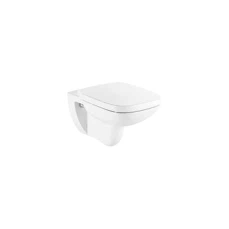Roca WC Suspendu Debba Square Blanc 35,5x54x40 Cm, Avec Abattant Frein De Chute 3 Roca WC Suspendu Debba Square Blanc 35,5x54x40 Cm, Avec Abattant Frein De Chute