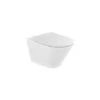 Roca WC Suspendu The Gap Round Blanc 35x54x44 Cm, Avec Abattant Frein De Chute -Aqua Home Magasin wc suspendu blanc 35x54x44 cm the gap round