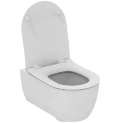 Ideal Standard WC Suspendu Blend Curve 360x545x390 Mm Rond Blanc Brillant -Aqua Home Magasin wc suspendu blend curve 360x545x390 mm rond blanc brillant 2