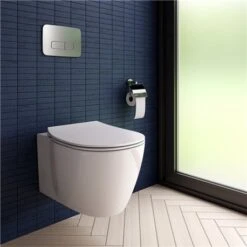 Ideal Standard WC Suspendu Connect 540x365x400 Mm Sans Bride -Aqua Home Magasin wc suspendu e047901 connect 54x365 cm 3
