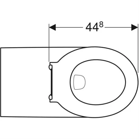 Geberit WC Suspendu PMR Renova Comfort 500.818.00.1 700x360x382 Mm Sans Bride 5 Geberit WC Suspendu PMR Renova Comfort 500.818.00.1 700x360x382 Mm Sans Bride – Image 3