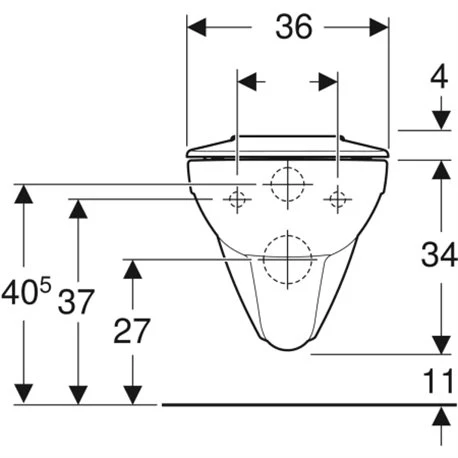 Geberit WC Suspendu PMR Renova Comfort 500.818.00.1 700x360x382 Mm Sans Bride 3 Geberit WC Suspendu PMR Renova Comfort 500.818.00.1 700x360x382 Mm Sans Bride