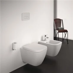 WC Suspendu I.Life S 485x360x400 Mm Sans Bride -Aqua Home Magasin wc suspendu sans bride rimls ilife s 6